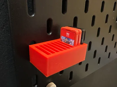 Skadis Switch / Switch 2 cartridges holder