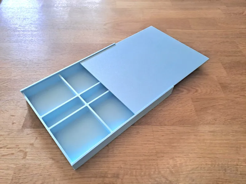 Storage box for jewelry/screws/...