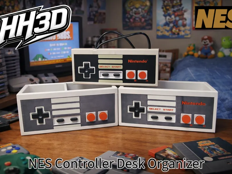 NES Controller Desk Organizer