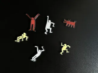 Keith Haring Miniature Figures