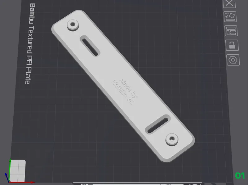 Fritzbox Wall Mount, strong, 197mm