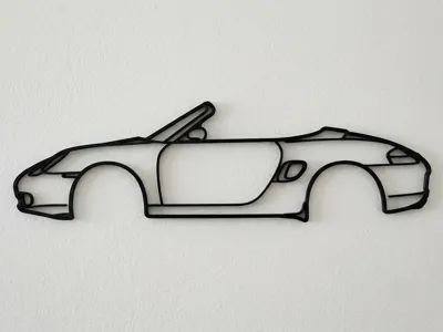 Porsche 986 Boxster Wall Art