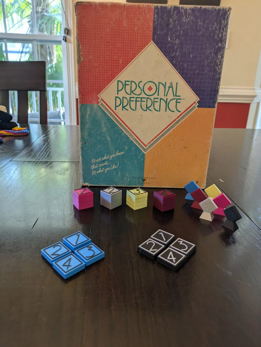 Player Marker and Stackable Game Counters - Free 3D Print Model ...