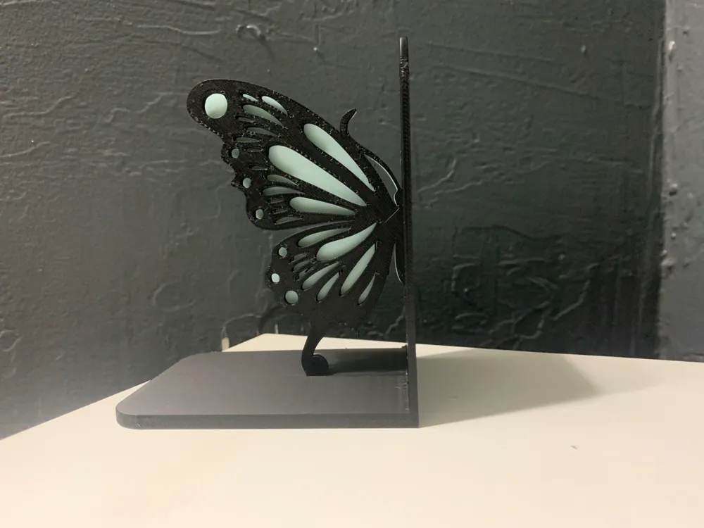 Butterfly Bookend by lindnjoe MakerWorld