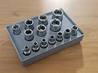 2x3 gridfinity metric hart sockets