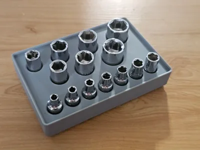 2x3 gridfinity metric hart sockets