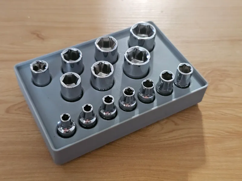 2x3 gridfinity metric hart sockets