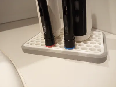 Oral-B Toothbrush Stand for 2 brushes  and heads