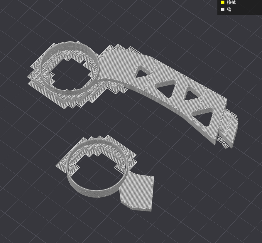 Miniatura 1 do modelo 3D APEX通传 猛禽之爪  还原游戏中开合收纳的可动功能