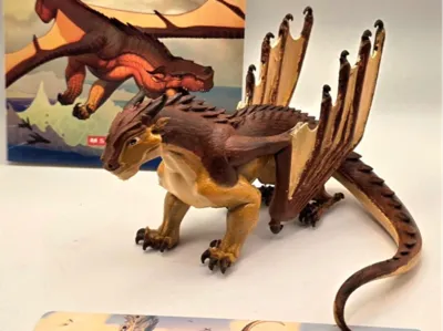 Wings of Fire MudWing Dragon
