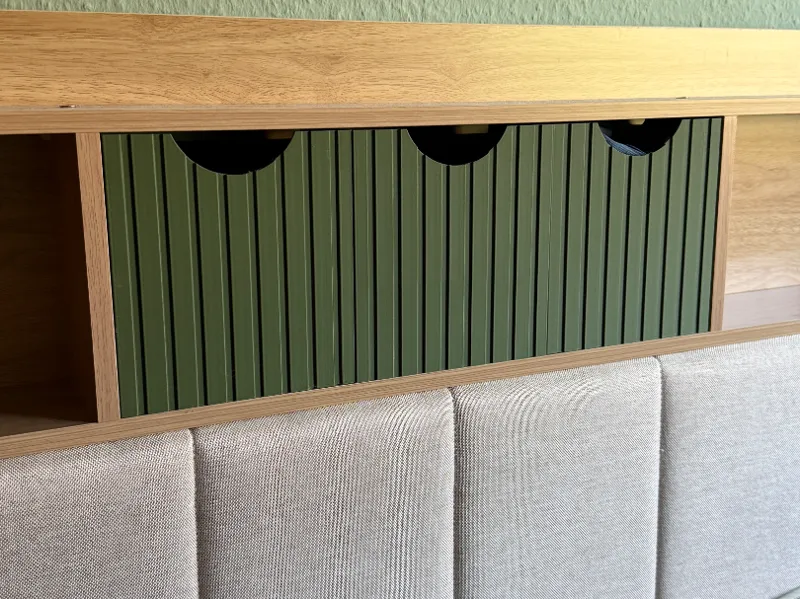 Boxes for bed headboard