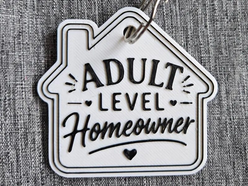 Homeowner Keychain| Realtor Closing Gift