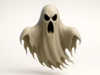 Pendentif fantôme Halloween — photo 1