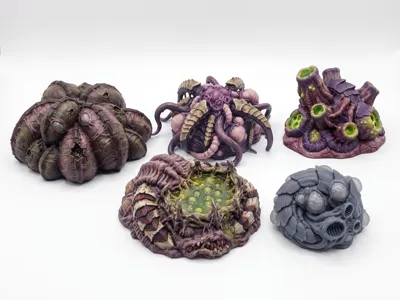 Tyranid Terrain W40K