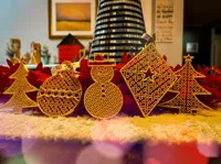 Ornements de Noël à motif ajouré — photo 2