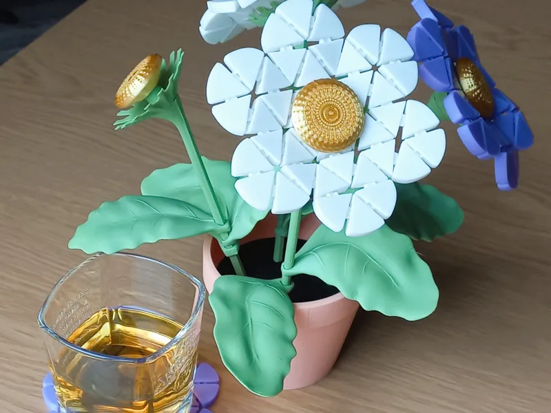 Flower Coaster Set