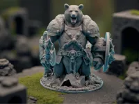 Guerrier-ours du clan des chasseurs de dragons — photo 1
