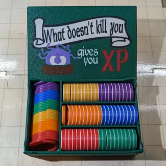 Minimalist Tabletop Token Organizer