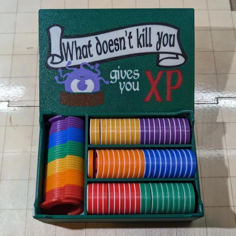 Minimalist Tabletop Token Organizer