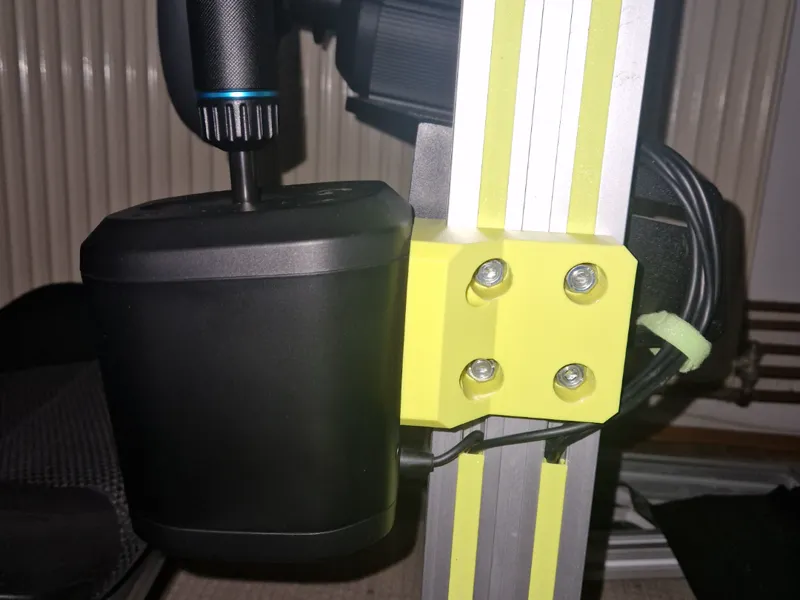 Logitech RS Shifter Handbrake aluprofile4080 mount