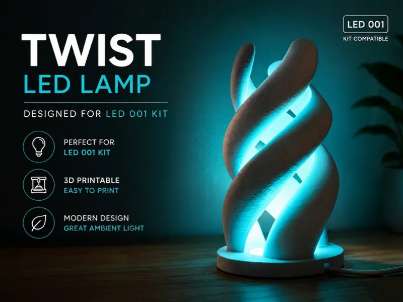 Twist Lamp for LED 001 Kit