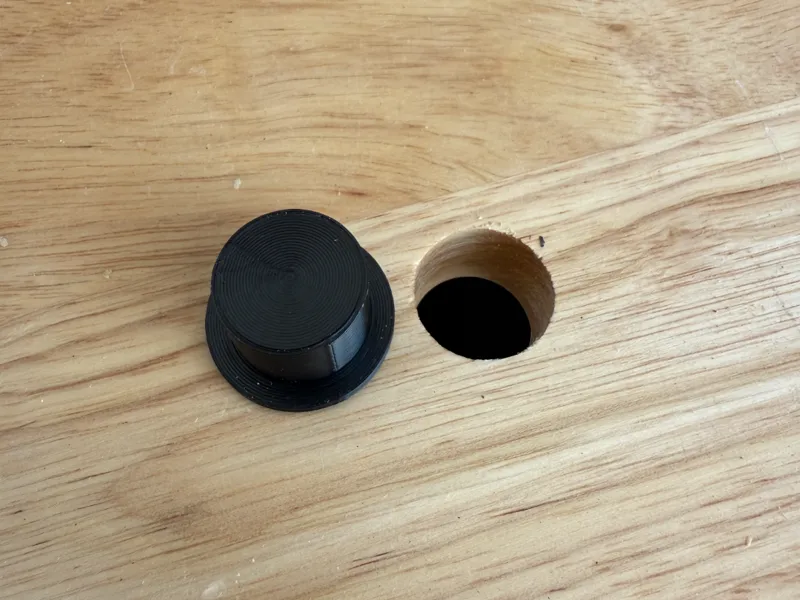 Dog Hole Caps for Harbor Freight Yukon Workbench
