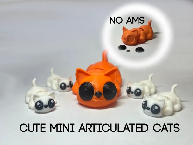Minis - Cute Flexi Cat (NO AMS NEEDED)