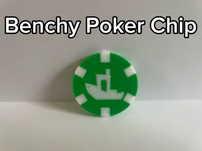 Benchy Poker Chip
