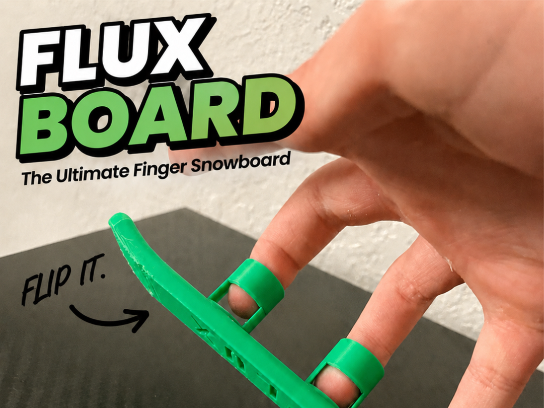 Finger Snowboard Flux