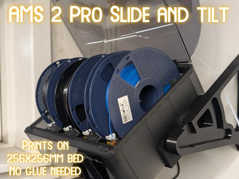 AMS 2 Pro & AMS HT - Slide and tilt wall mount