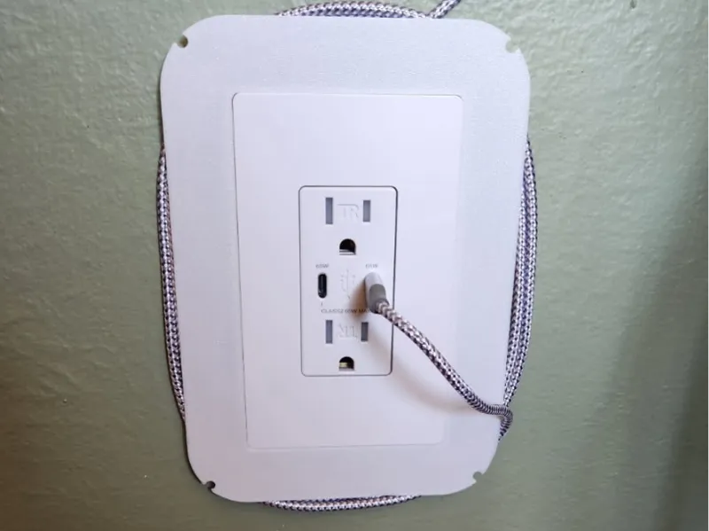 Charging Cable Holder for Outlet