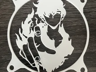 Solo Leveling Sung Jinwoo PC Fan Cover Grill 120mm