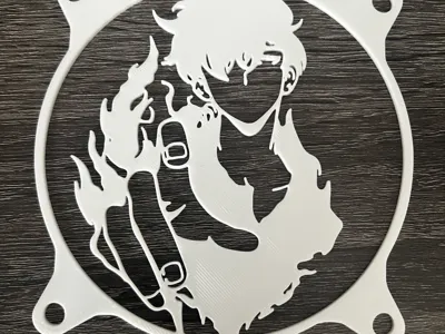Solo Leveling Sung Jinwoo PC Fan Cover Grill 120mm