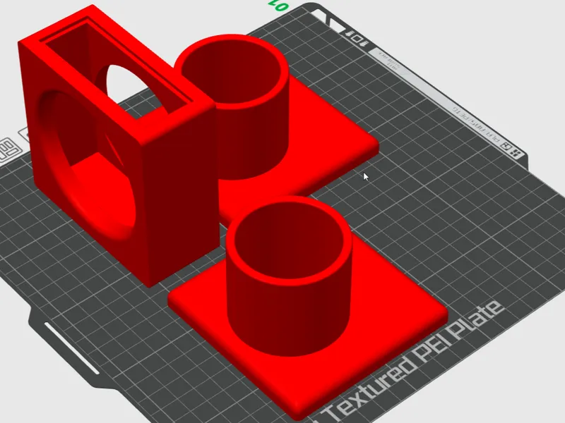Air ventilation housing for ABS and ASA vapor