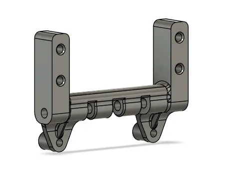 Axial AR44 Servo on Axle Mount