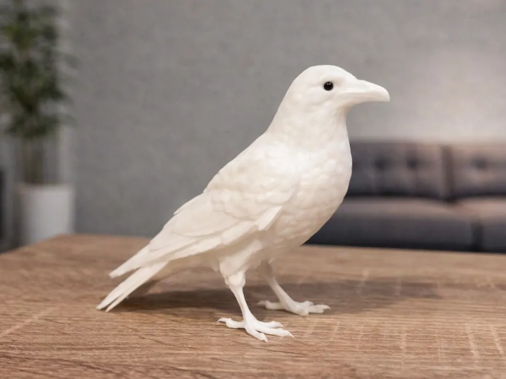 Rook - Bird - Animal - Decor - Free 3D Print Model - MakerWorld