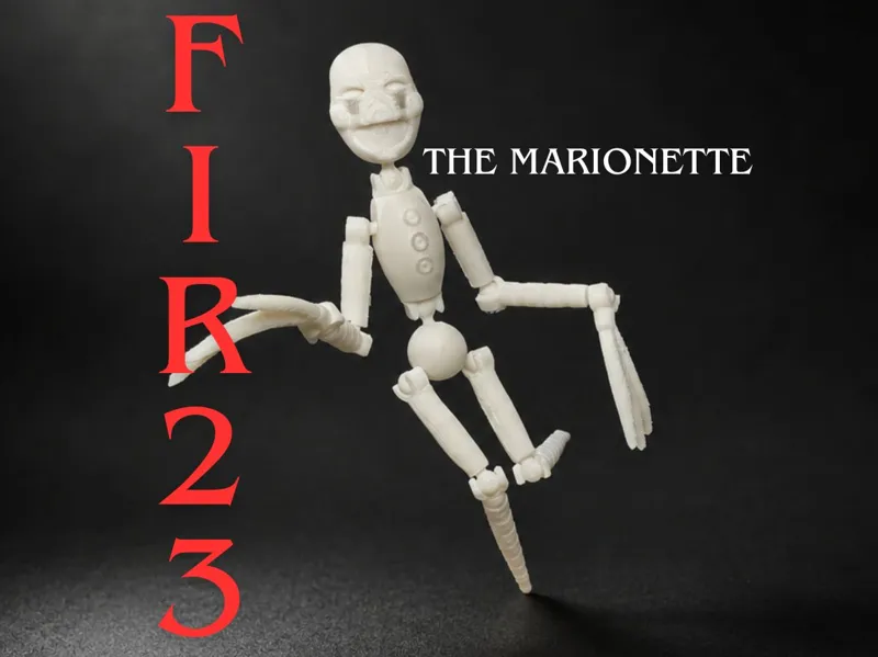 Articulated Marionette From FNAF