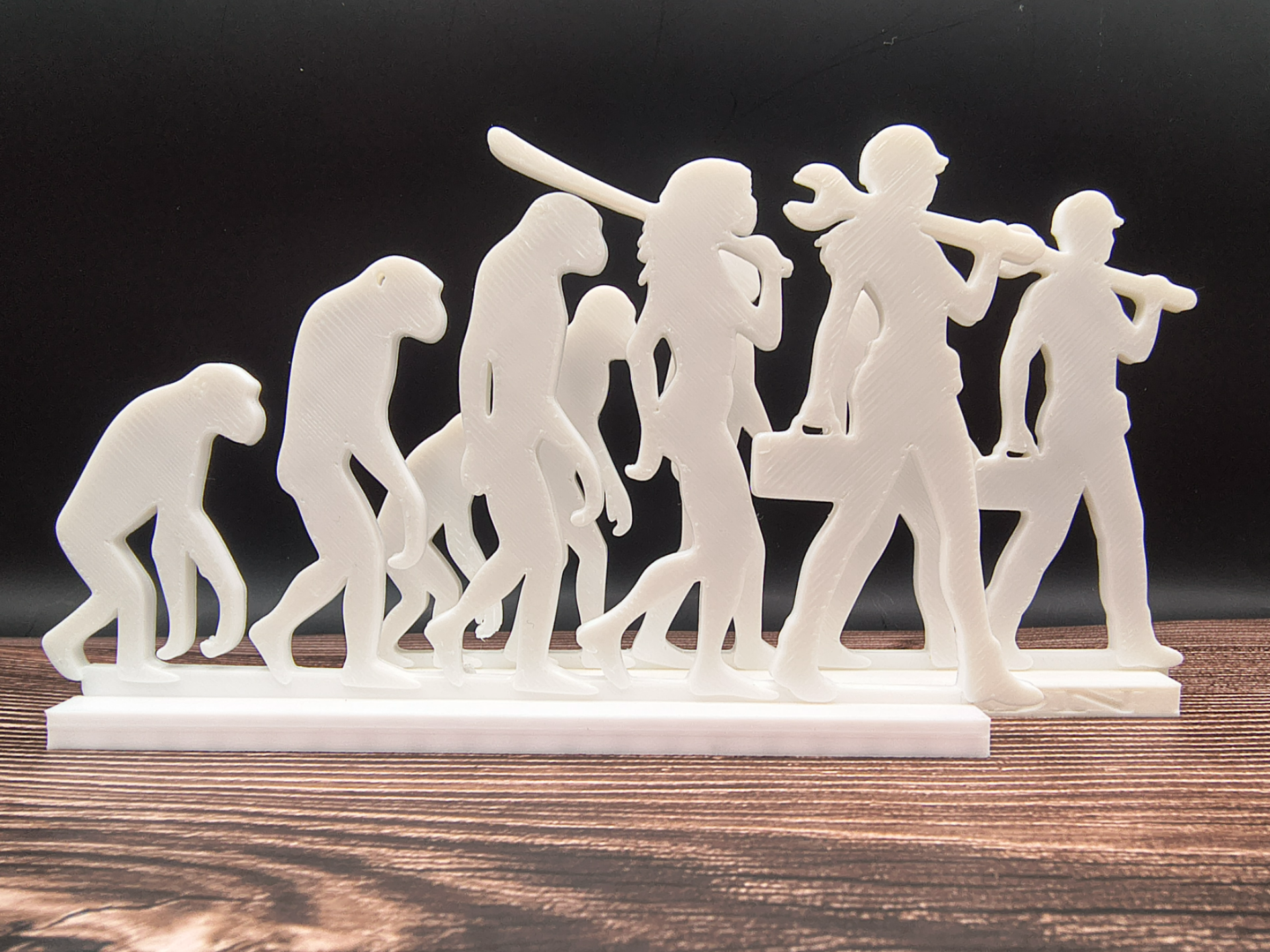 Human Evolution to Construction Worker (M/F)