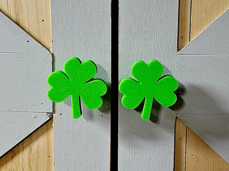 Shamrock Cabinet Door Knobs