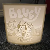 Lithophane lumineux Bluey — photo 1