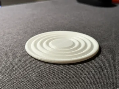 Zen Garden Inspired Drink Coaster