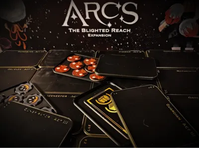 Deluxe Arcs Board Game Token Sleeves