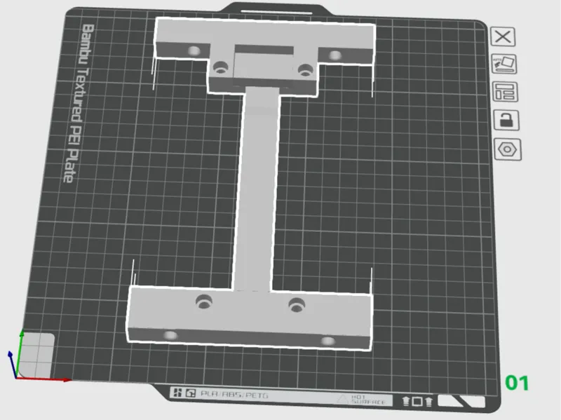 Acid-Cube-Racktime Snap-it 2.0 Gepäckträg Adapter