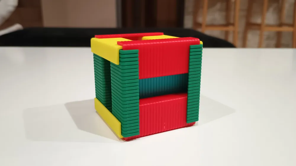 Stapler cube puzzle - Free 3D Print Model - MakerWorld