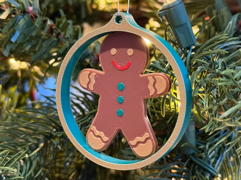Christmas Bauble - Gingerbread Man