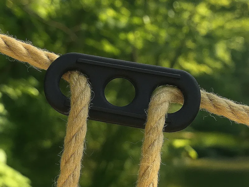 Rope Tensioner with Guide – 50×20 mm, Triple Hole