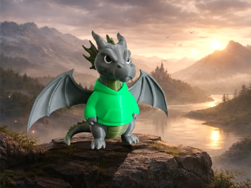 Hoodie Dragon – Urban Guardian - Style 1