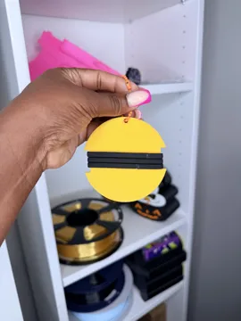 Llavero: SOFTBALL Ponytail Holder Keychain — vista de referencia 4
