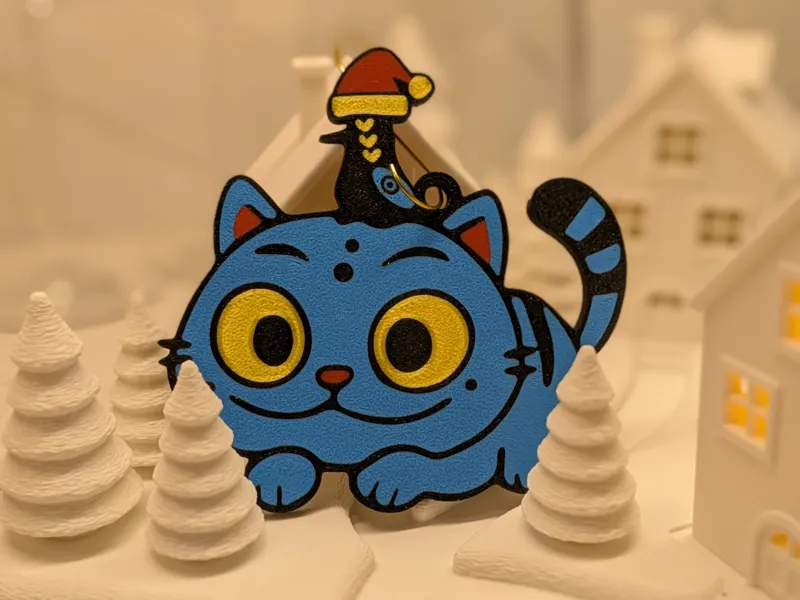 Derpy and Sussie KPop Demon Hunters XMas Ornament