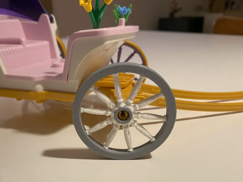 Wheels for Playmobil Royal Carriage